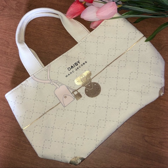 Daisy Handbags - Marc Jacobs DAISY canvas mini tote bag